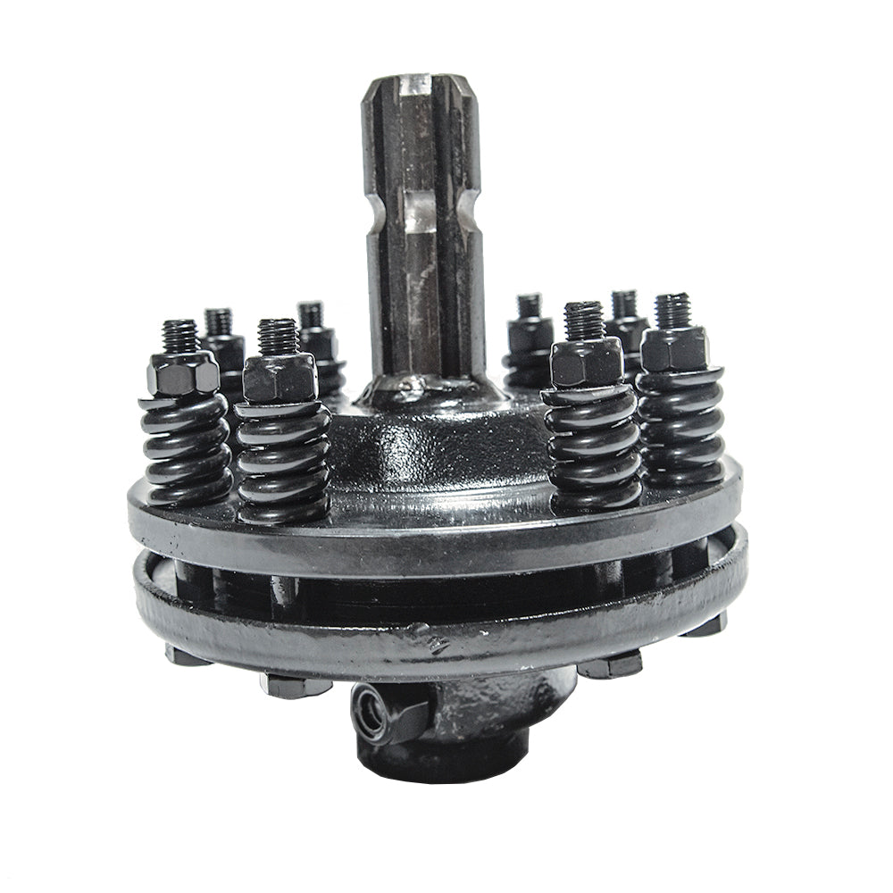 Tractor PTO Rotary Cutter Slip Clutch 1-3/8”x6-Spline both ends, PTO D