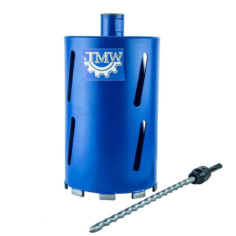 6 Dry Core Drill Bit for Concrete Brick with SDS Plus Arbor for 30 4