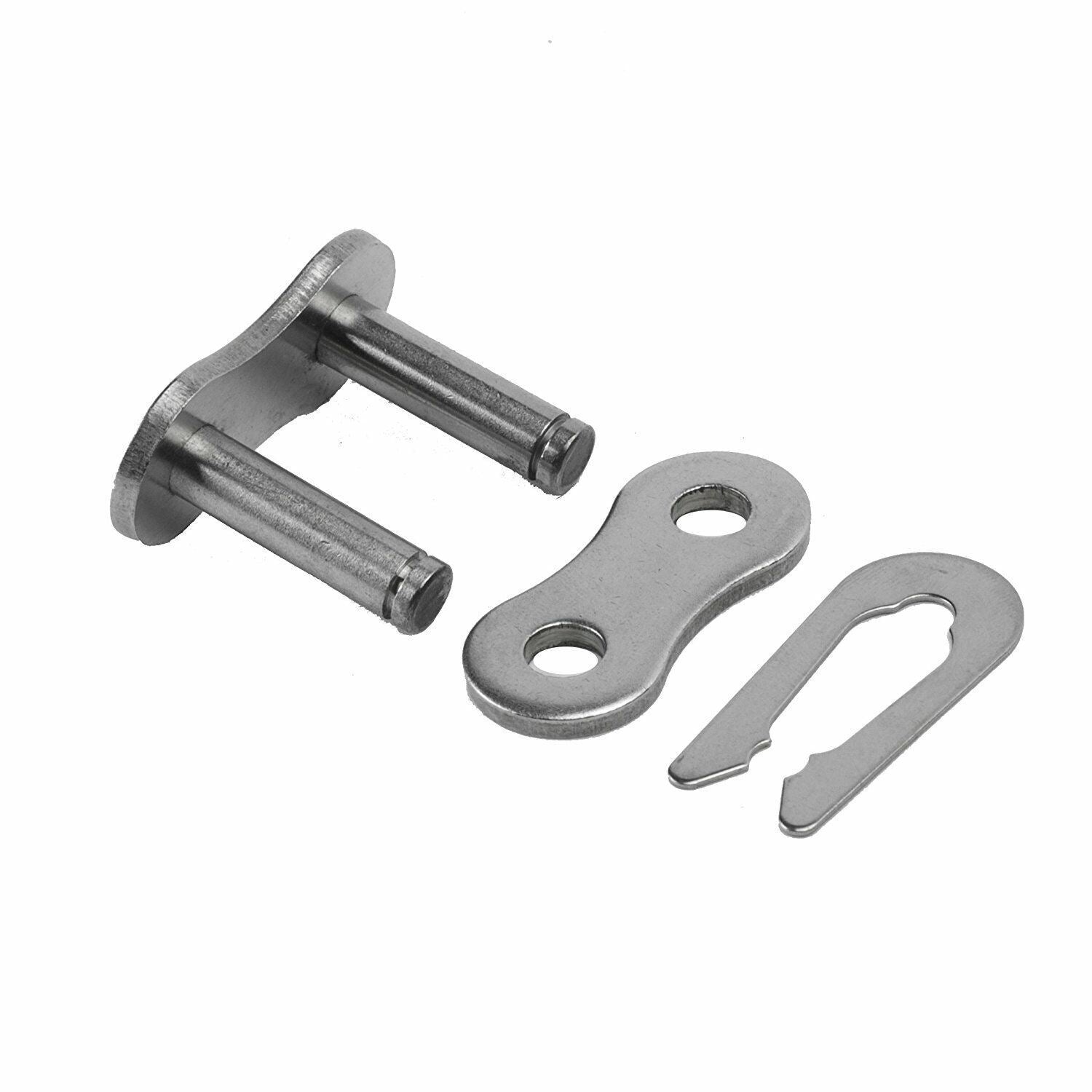 Jeremywell 50NP Nickel Plated Roller Chain Connecting Link (10PCS)