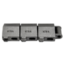 H78A transfer rooftop chain with malleable iron rooftop attachments for conveyor applications