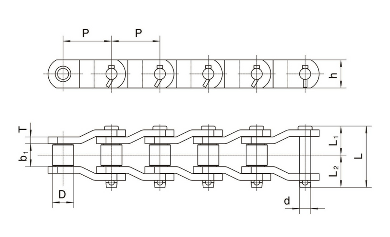 Sidebar Chainlit Palm Oil Processing Chains | Heavy-Duty Performance