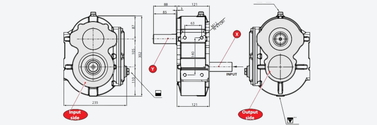 Gear Step Down Parallel Parallel Shaft Gear Units