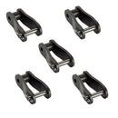 CA550 Agricultural Chain Offset Links 5PCS with Side Plates, Pins and Cotter Pins