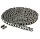 50DR Dacromet Roller Chain 10 Feet with 1 Connecting Link Corrosion Resistant