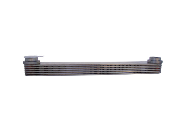 JWCHZ002541J 6 plate 16” centers 3/4" NPT fittings stainless steel radiator tank oil cooler