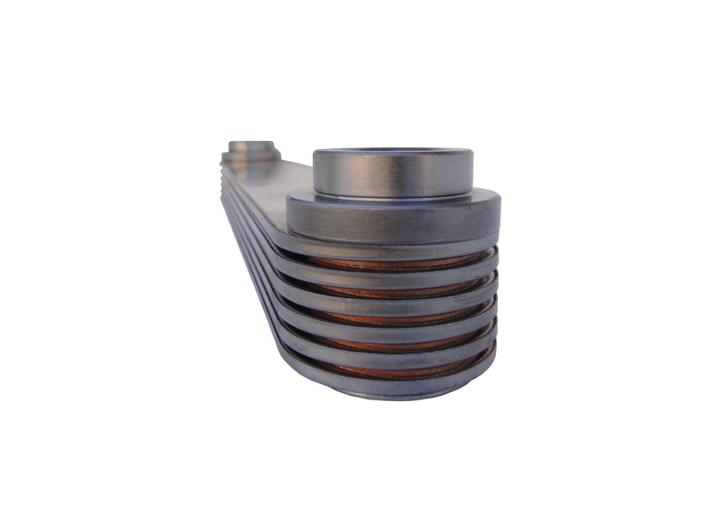 JWCHZ002541J 6 plate 16” centers 3/4" NPT fittings stainless steel radiator tank oil cooler