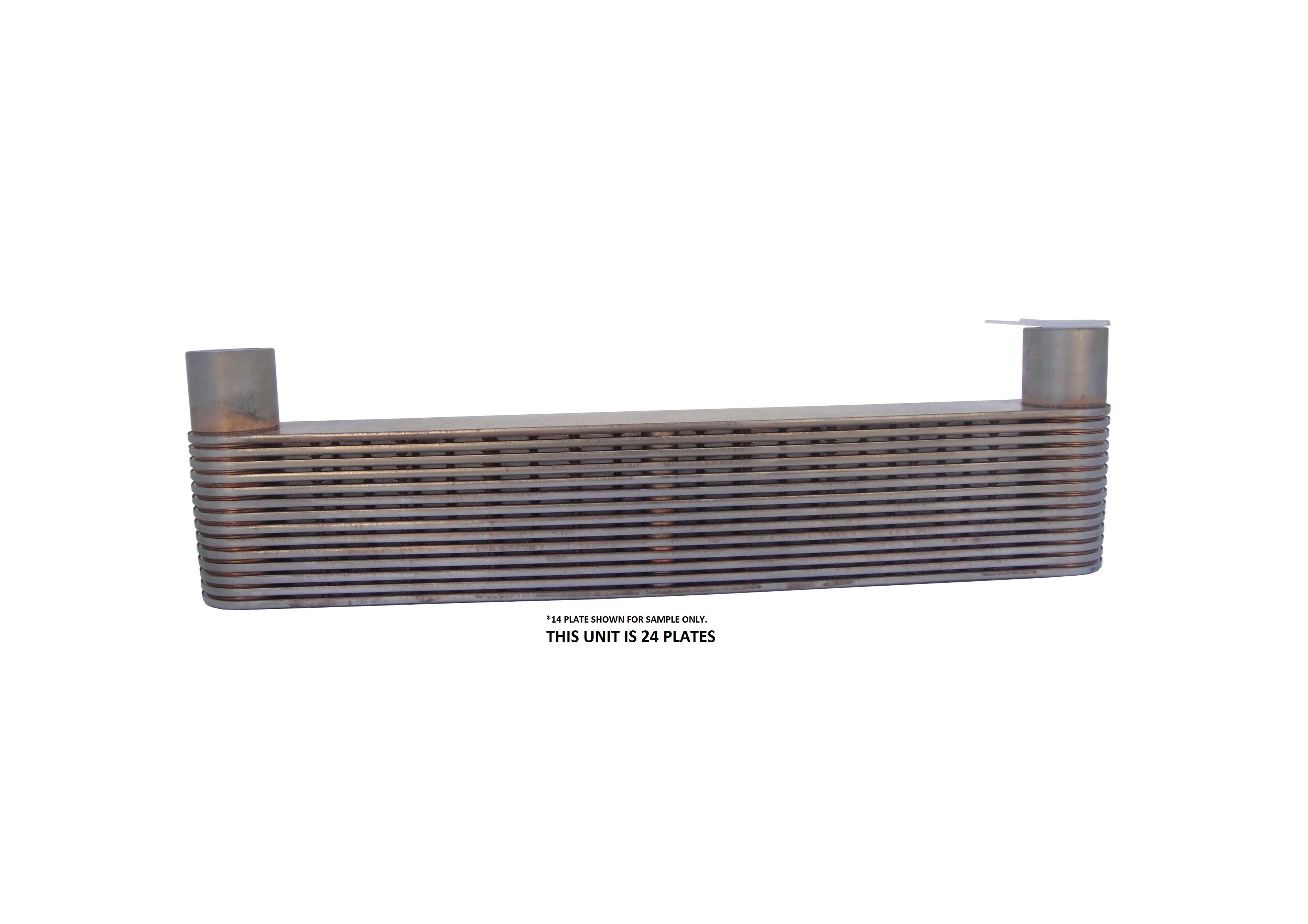 24x11 Radiator JWCHZ002582J Heavy Duty 24 Plate 16