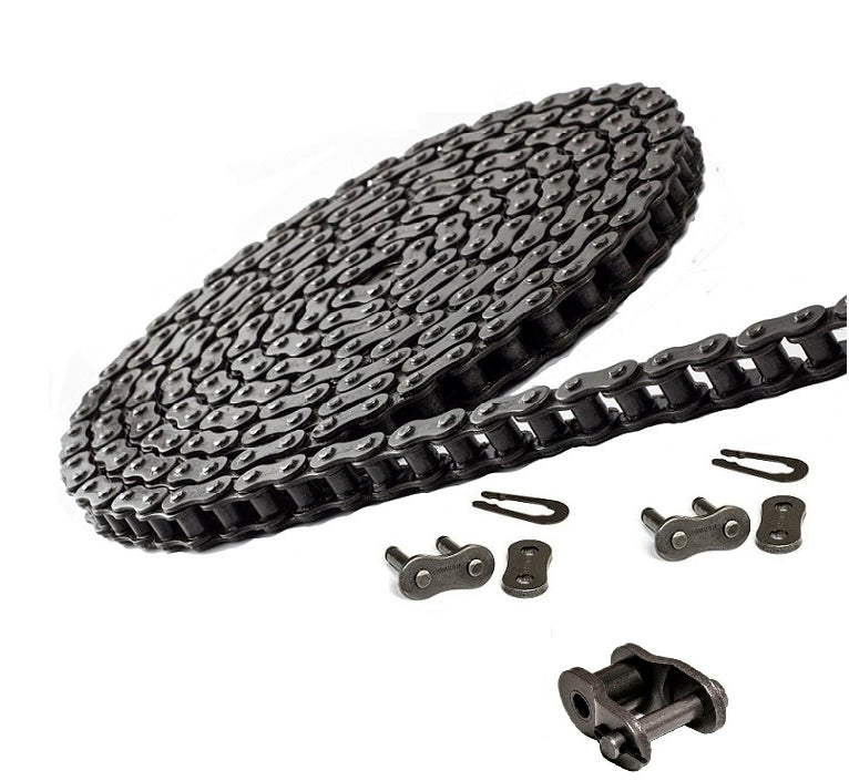 35 Roller Chain 5 Feet with 2 Master and 1 Offset Links for GO KART, Mini Bike