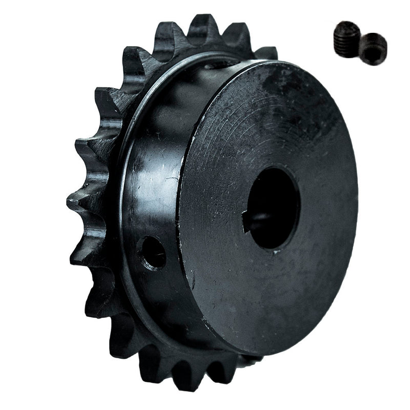 40B21T-3/4" Bore 21 Tooth B Type Sprocket for 40 Roller Chain