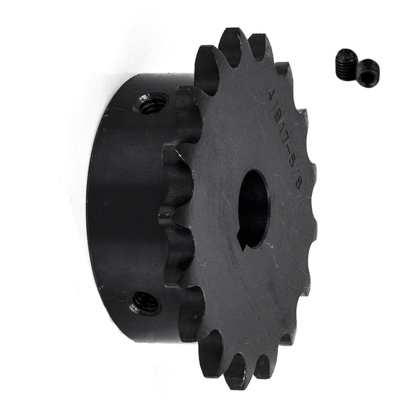 41B17-5/8'' Bore 17 Tooth Jackshaft Sprocket for 41 Roller Chain