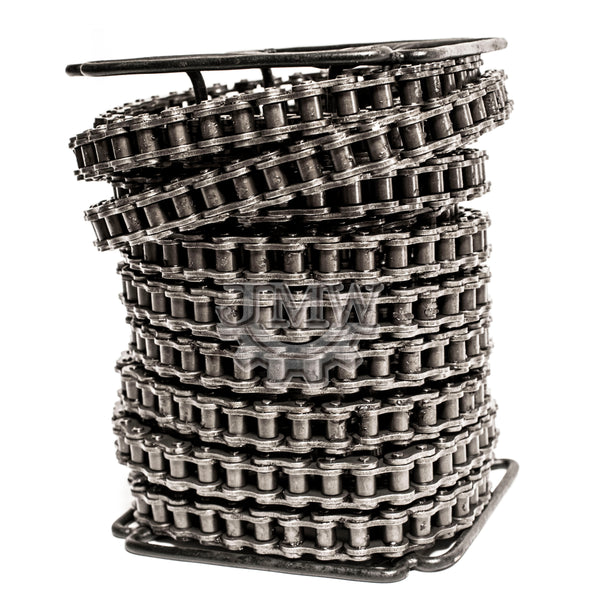 80H Heavy Duty Roller Chain 50 Feet with 5 Connecting Links