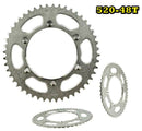 520 Motorcycle Rear Sprocket 48 Tooth Perfect for Dirt Bike, Go Kart, ATV