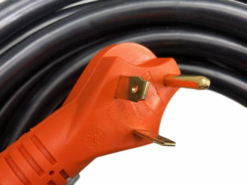 RV Trailer Extension Cord 25FT-30AMP Male/Female Locking Adapter Indicator Light