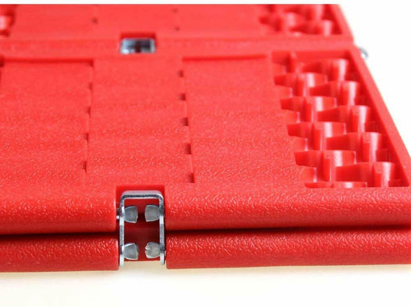  LVLDAWA Tire Traction Mat, Foldable Car Winter Emergency Tire  Ladder Universal Car Wheel Anti Skid Pad For Ice Snow Sand Beach, Easy To  Store (Color : Red, Size : 21.65X6.89in-1pcs) 