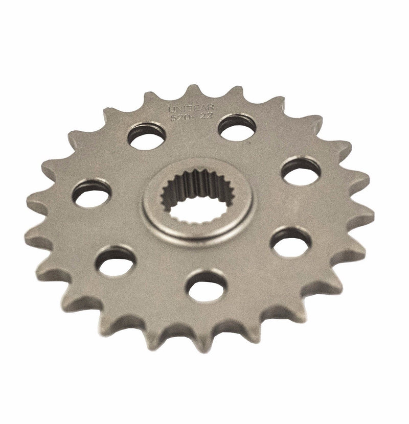 520 Motorcycle Front Sprocket 22 Tooth Perfect for Dirt Bike, Go Kart, ATV