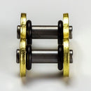 520 GOLD Rivet Type Connecting Link for Motorcycle Chain O-Ring (4PCS)