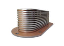 JWCHZ001307J Aftermarket Replacement for Detroit Diesel 6V-53 6-71 318 MTU 8545373 Oil Cooler