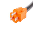 RV Power Adapter w/Threaded Twist-Lock ,15A Male to 50A Female, 10AWG/3 Cord STW