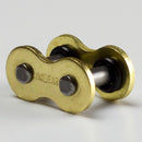 520 GOLD Rivet Type Connecting Link for Motorcycle Chain O-Ring (4PCS)