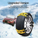 6 pcs Universal Car Snow Anti Slip Tire Chains Emergency for Cars SUV Trucks 6