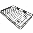 64'' Universal Roof Rack Extension Cargo Car Top Luggage Carrier Basket Rack
