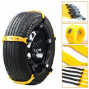 10Pcs Universal Winter Snow Mud Anti-skid Tire Chains Tendon for Car Sedan SUV