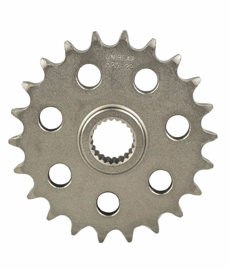 520 Motorcycle Front Sprocket 22 Tooth Perfect for Dirt Bike, Go Kart, ATV