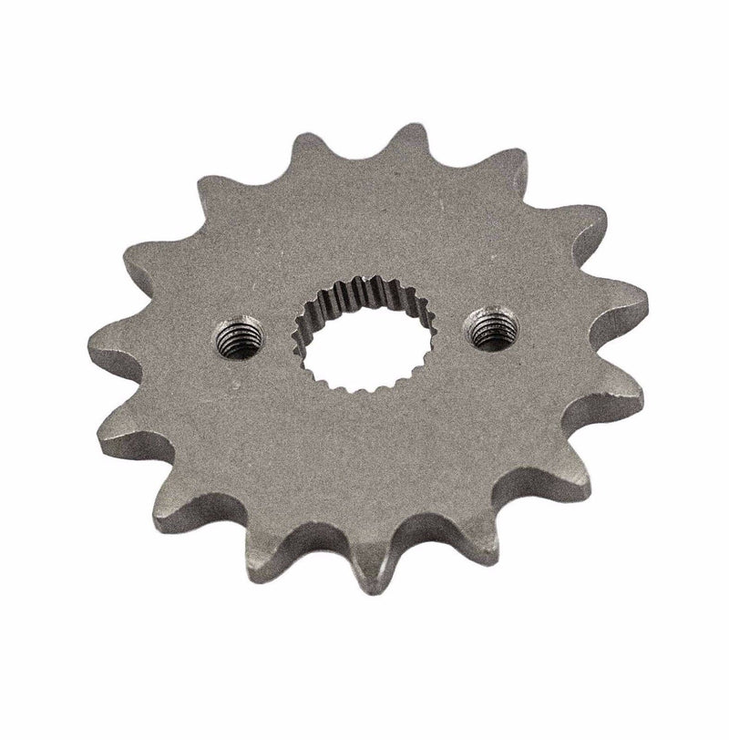 420 Motorcycle Front Sprocket 15 Tooth Perfect for Dirt Bike, Go Kart, ATV
