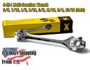 8 in 1 Flexible Dog Bone Multi Functional Hexagon Socket Wrench with Magnet