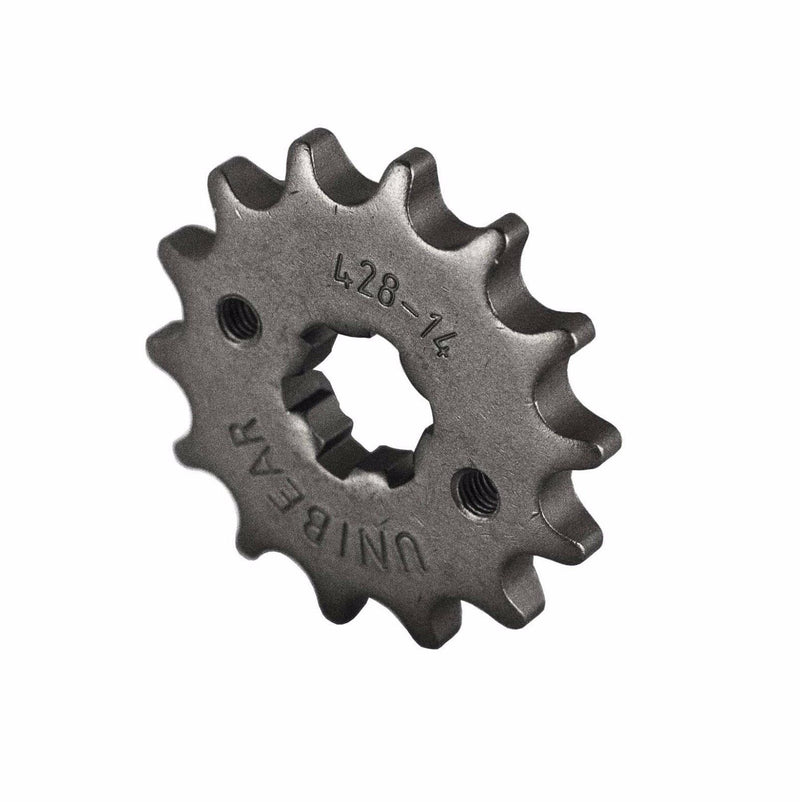 16T Front Engine Sprocket - 428 Pitch, 17mm Bore - For 125-160cc Dirt Bikes, ATVs, Quads