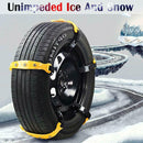 10Pcs Universal Winter Snow Mud Anti-skid Tire Chains Tendon for Car Sedan SUV