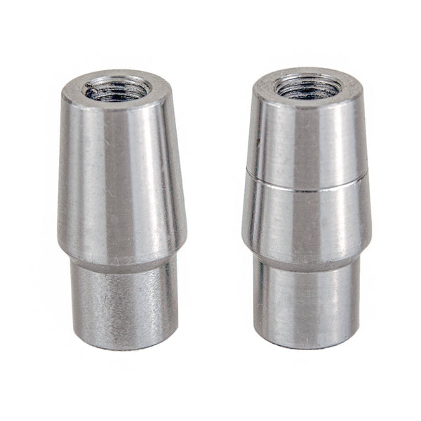 3/8-24 RH + LH Threaded Weld-In Bung Set Fits 0.058 Wall Tube Heim Joints