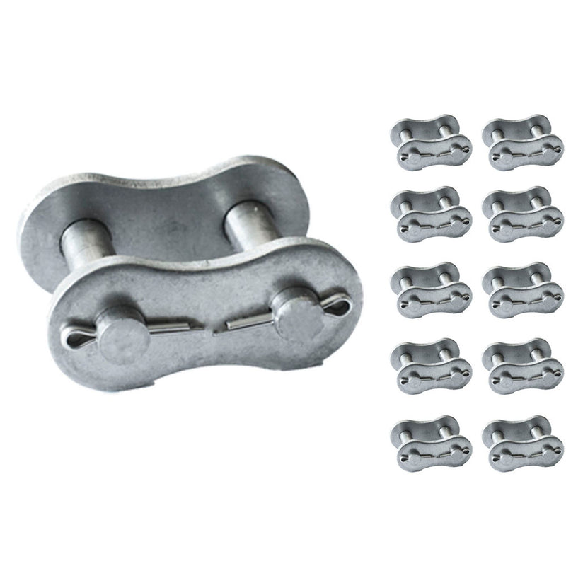 80SS Stainless Steel Roller Chain Connecting Link (10PCS)