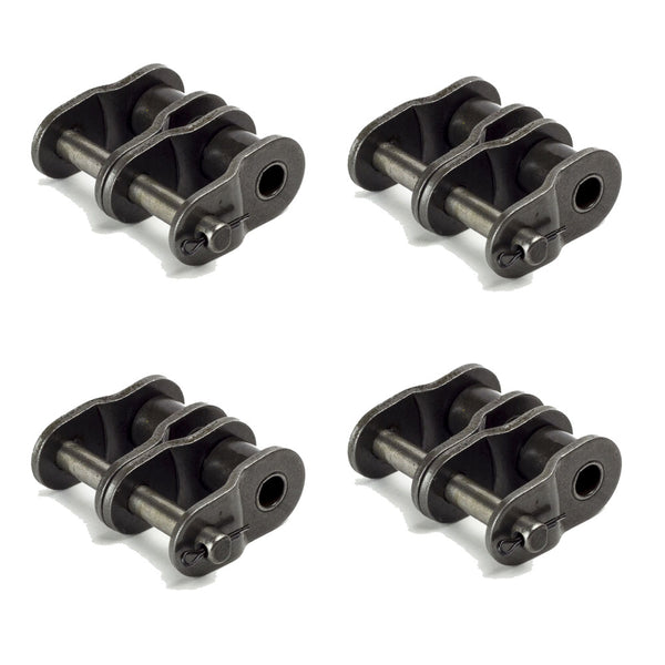 100-2 Double Strand Roller Chain Offset Link (4PCS)