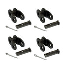 100H Heavy Duty Roller Chain Offset Link (4PCS)