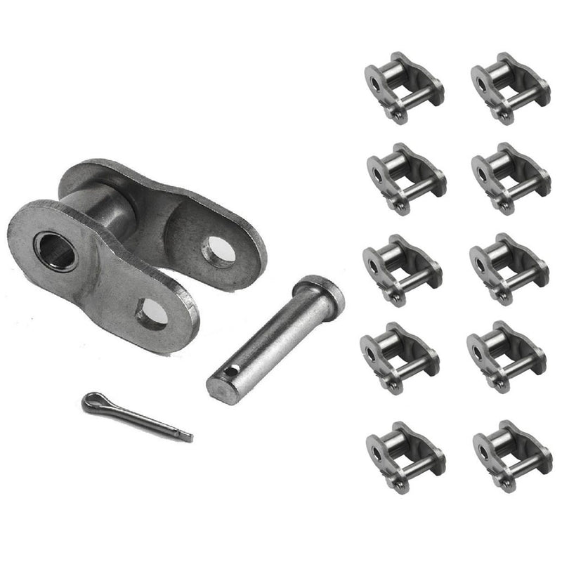 50SS Stainless Steel Roller Chain Offset Link (10PCS)