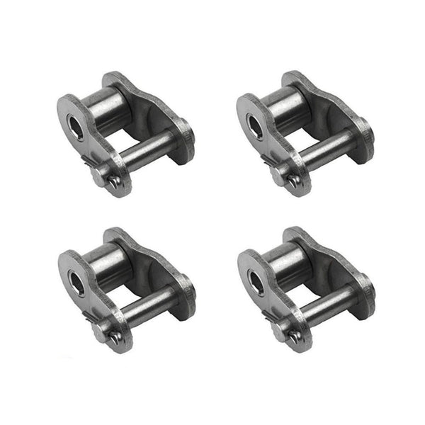 40NP Nickel Plated Chain Offset Link (4PCS)