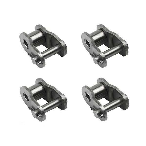 80NP Nickel Plated Chain Offset Link (4PCS)