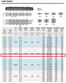 BL546 Leaf Chain 10 Feet For Forklift Masts,Hoisting with 1 Connecting Link
