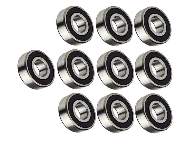 6203-2RS Ball Bearing Dual Sided Rubber Sealed Deep Groove (10PCS)