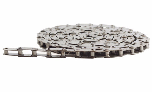 C2060HP Hollow Pin Conveyor Roller Chain 10 Feet with 1 Connecting Link