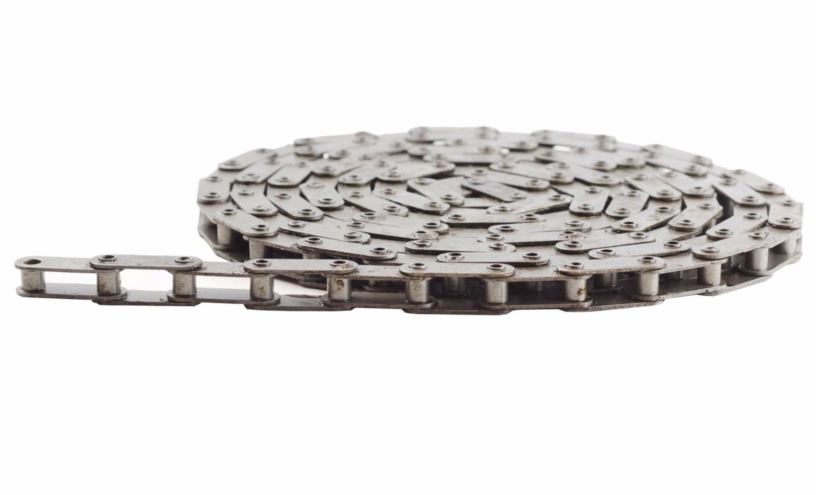 C2080HHP Heavy Duty Hollow Pin Conveyor Roller Chain 10 Feet 1 Connect