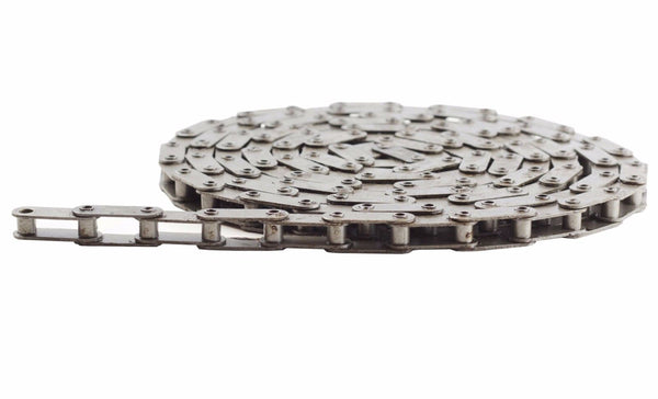 C2080HP Hollow Pin Conveyor Roller Chain 10 Feet with 1 Connecting Link