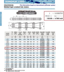 WR111 Welded Steel Mill Chain 10FT Heat Treated For Increased Durability