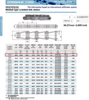 WR78 Welded Steel Mill Chain 10FT Heat Treated For Increased Durability