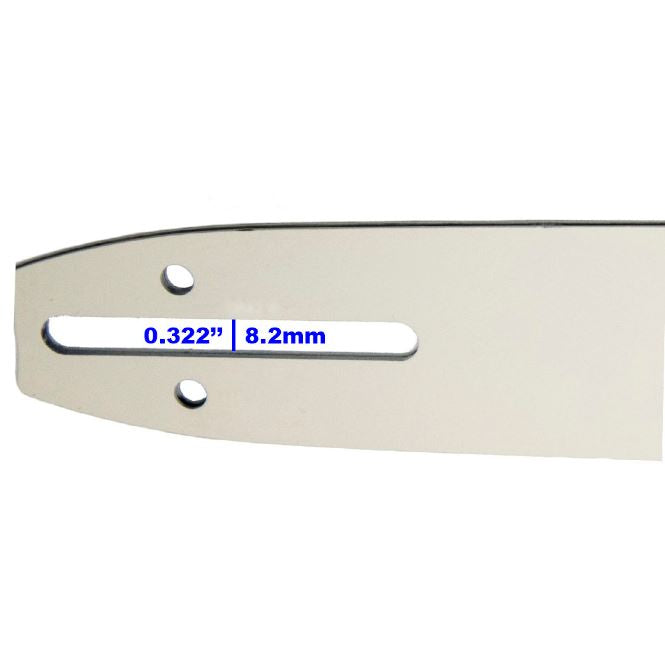 14 Inch Chainsaw Guide Bar Fit For Husqvarna, Echo, Craftsman, Poulan and More