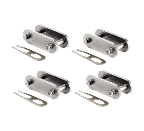 C2042SS Stainless Steel Conveyor Roller Chain Connecting Link Riveted (4PCS)