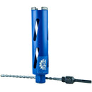 2-1/2" Dry Core Drill Bit for Concrete Brick with SDS Plus Arbor