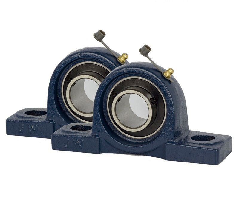 UCP204-12 Pillow Block Bearing 3/4" Bore 2 Bolt Solid Base (2PCS)