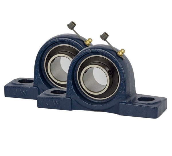 UCP201-8 Pillow Block Bearing 1/2" Bore 2 Bolt Solid Base (2PCS)